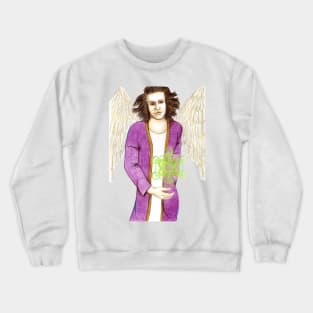 Archangel Metatron the Creator- White Crewneck Sweatshirt